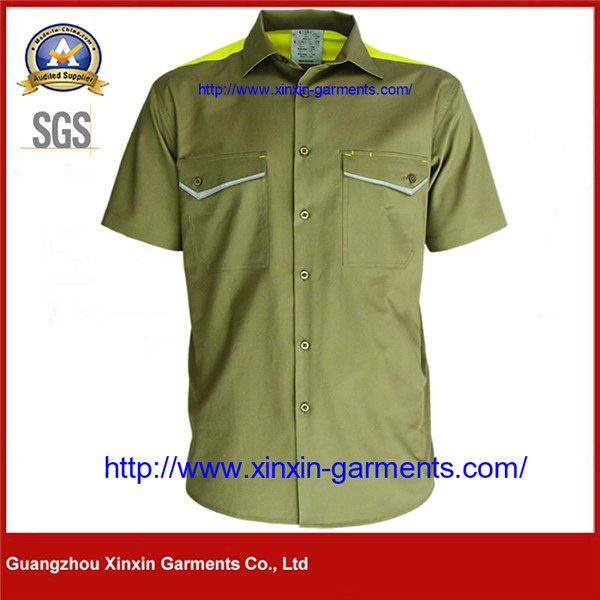 Cotton Polyester Safety Workwear Uniform for Work Wear Clothes W2395