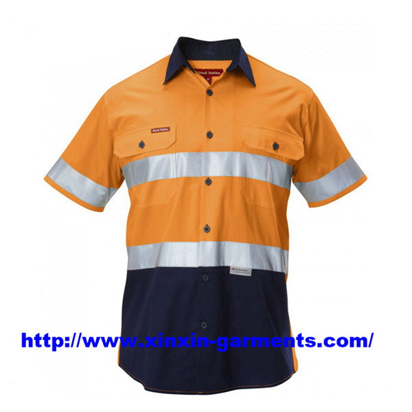 Cotton Protective Unisex Grey Work Uniform (W888)