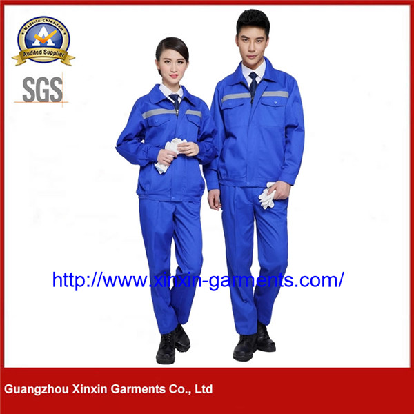 Cotton Twill Working Suit Men Overall WorkWear Safety Uniform W2135