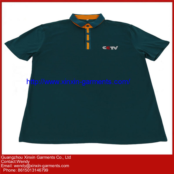 Custom Cheap Advertising Printed Polo Shirts for Men (P428)