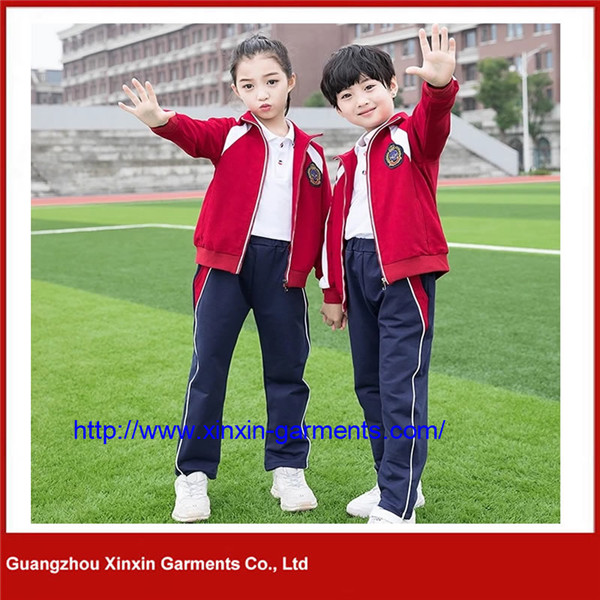 Custom Fashion School Sport Wear for Children Primary School Uniform (U163)