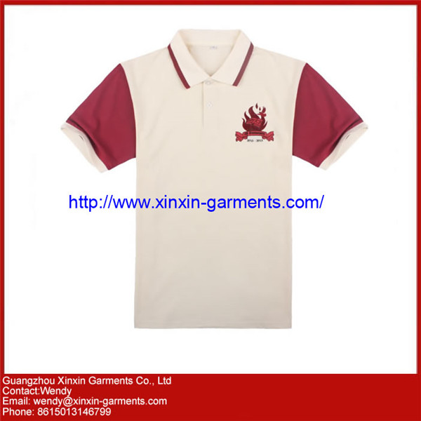 Custom Made Good Quality Cotton Polo Shirts for Men (P34)