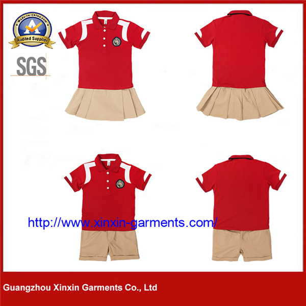 Custom Made International Private Fashion School Uniform (U171)