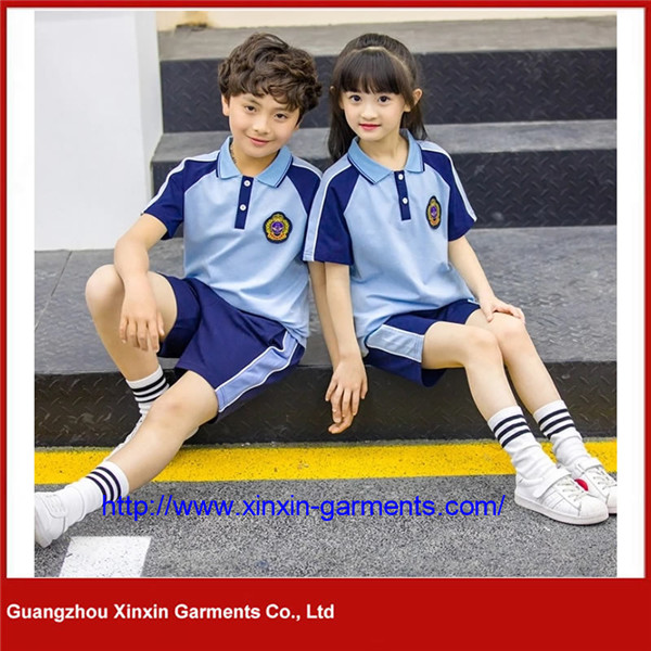 Custom Made International Children's Kindergarten Kids Elementary Primary Uniform (U161)