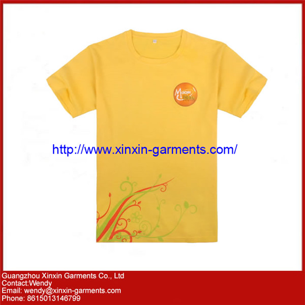 Custom Made Sublimation Printing Polyester T-shirts (R25)