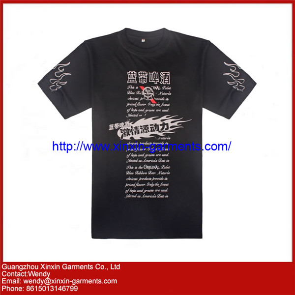 Custom Made Sublimation Printing Polyester Tshirts (R18)
