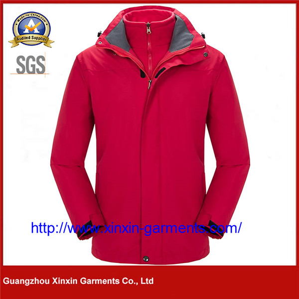 Custom Made Water Proof Wind Proof High Quality Men's Outdoor Jacket (J500)