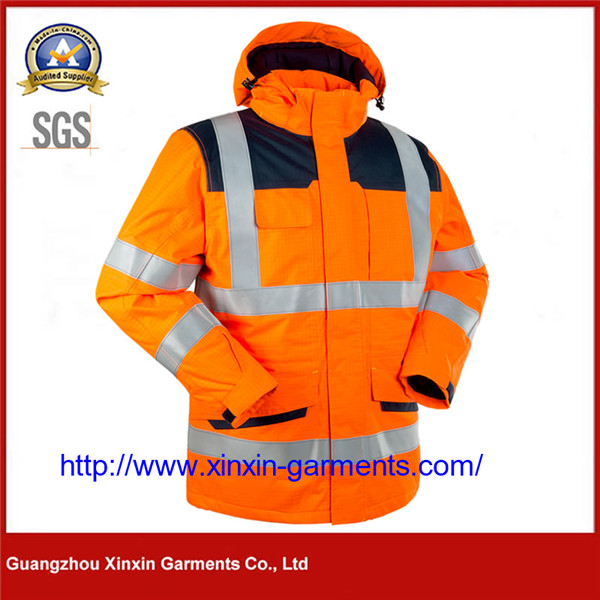 Custom Men Waterproof Winter Work Jacket Winter Jacket Clothing Work Clothes Workwear W2177