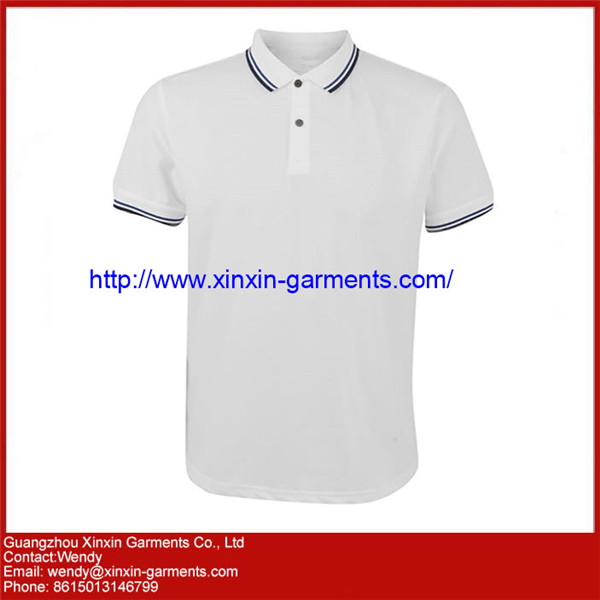 Custom Plain Polo T-Shirt 100% Cotton T-Shirts (P62)
