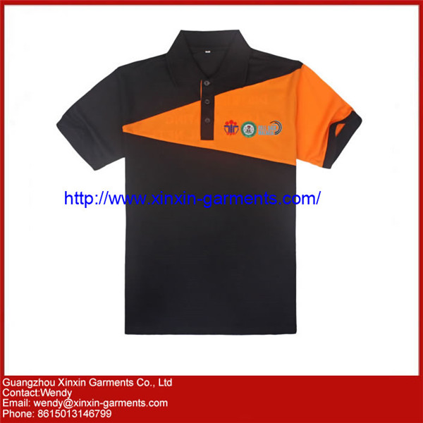 Custom Polo Collar Sport t-shirts with Embroidery Design (P42)
