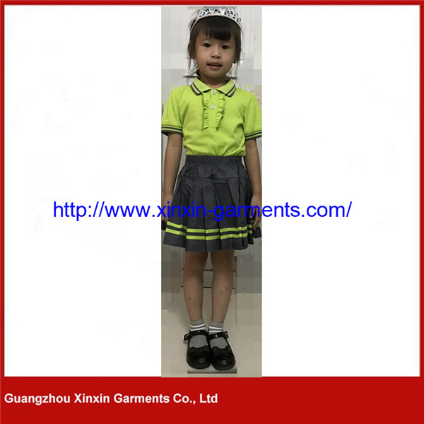 Custom Made Cotton Cheap Price School Wear Uniform for Kindergarden Boys and Girls (U44)