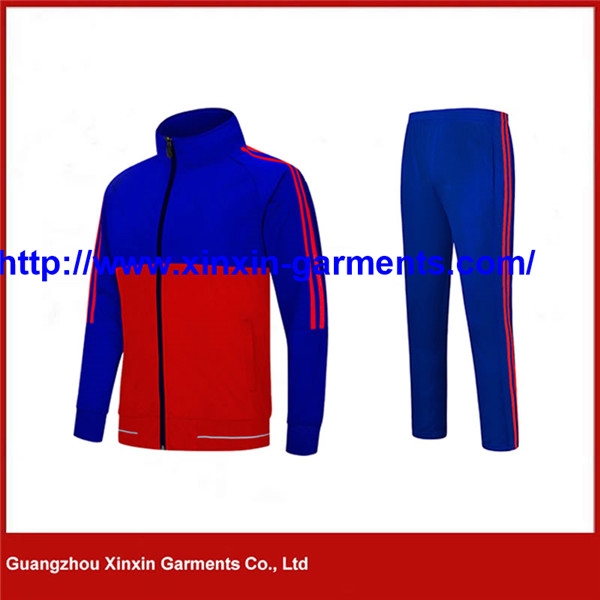 Custom Sports Tracksuits for Men Design Your Own gym Track Suit with Side Stripes (T384)