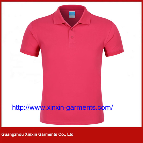 Printing Embroidery Plain Blank Golf Mens Cotton Polo Shirt with Private Label P264