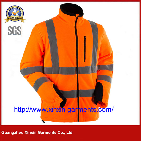 Custom design reflective warm work clothes reflective workwear W2182