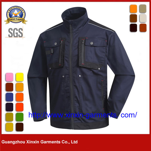 Customizable Long Sleeve safety wear work With work wear jacket high visibility work wear W2811