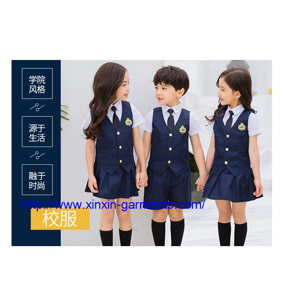 Customized International High Quality School Uniform with Factory Price (U176)