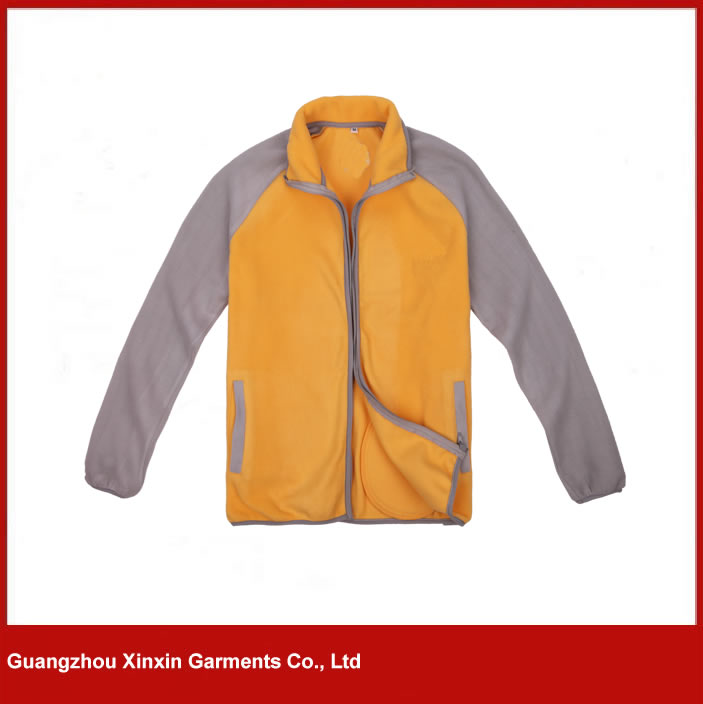 Custom soft polar fleece jacket for winter for sport wear (J69)