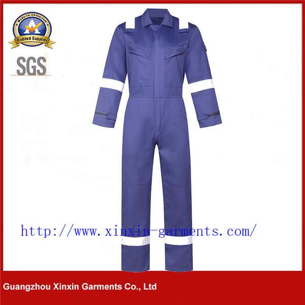 Direct Factory Price Reflective Stripe Anti-static Protective Safety Work Wear Uniform (W906)