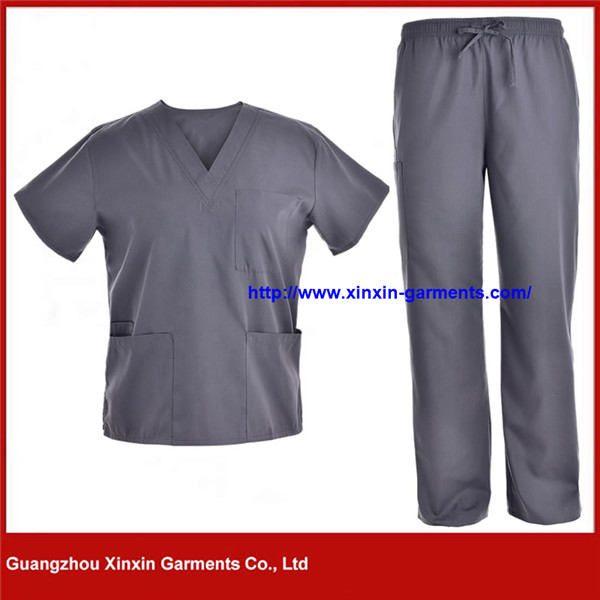 Doctors Medical Scrub Uniform for Cotton Fabric United States (H117)