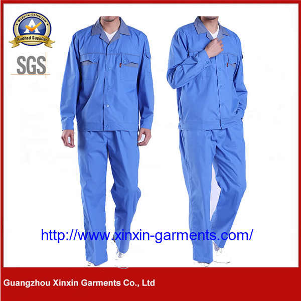 Electrician engineering uniform workwear blue apparel jacket and pants W2205
