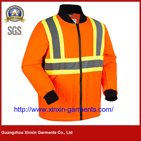 En20471 Fty OEM Winter Softshell High Visibility Safety Workwear W2178