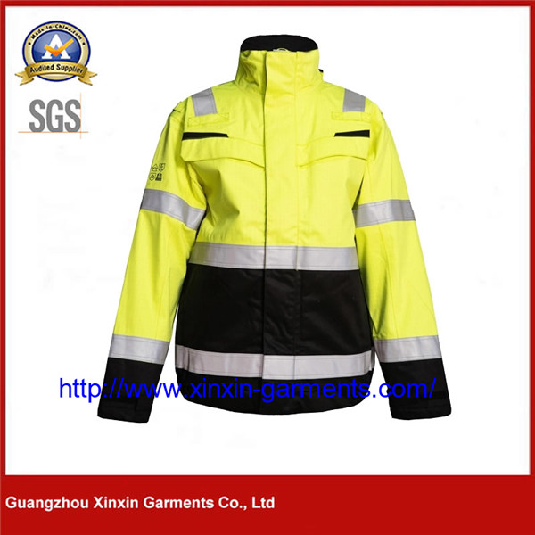 En20471 High Visibility Reflective Padding Keep Warm Safety Workwear W2193