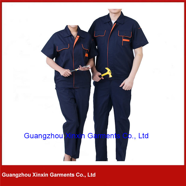 Factory Industrial Crew Working Gear Auto Mechanic Personal Protective Uniform W685