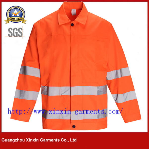Factory OEM Men's protective overalls reflective for men oil and gas industry workwear W941