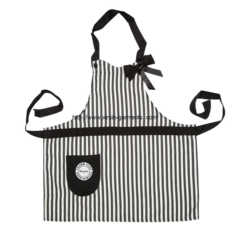 Factory Wholesale Cheap Cotton Polyester Aprons for Promotion (A7)