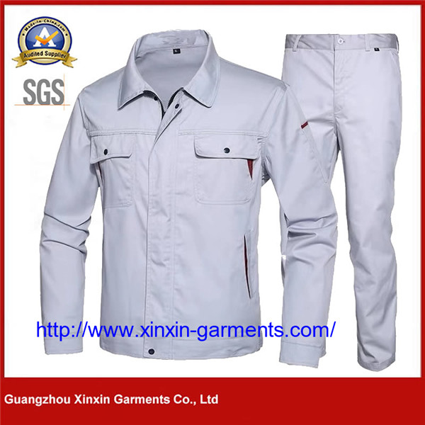 custom printed logo manufacture professional anti-resistant safety industrial workwear W2186