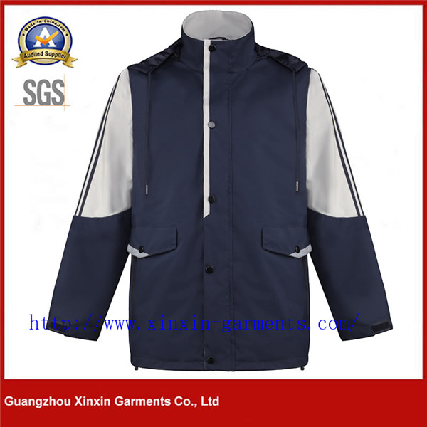 Fashion Mens Work Clothing Cotton Blended Fabric Workwear Jacket (W946)