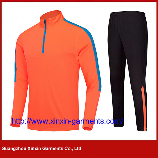 Fitness Sports Jogging Jumper Fleece Jacket Plain Mens Tracksuit (T409)
