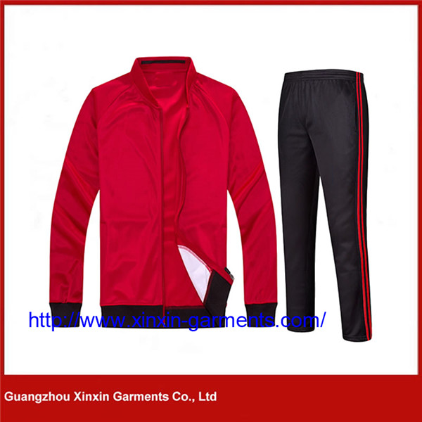 Guangzhou Factory Custom Design Sport Tracksuit Wear Supplier T413