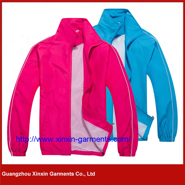 Guangzhou Factory Customized 100% Polyester Unisex Jacket for Wholesale Order (J456)