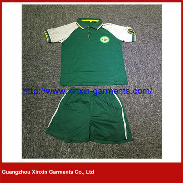 Guangzhou Factory Wholesale Good Quality School Uniform Clothes Maker for Sports (U26)