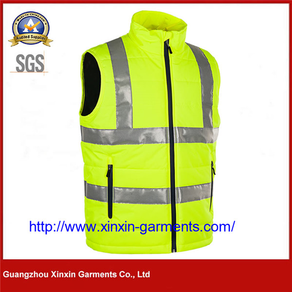 Hi-Vis Reflective Safety Vest Warning Workwear Jacket W2165