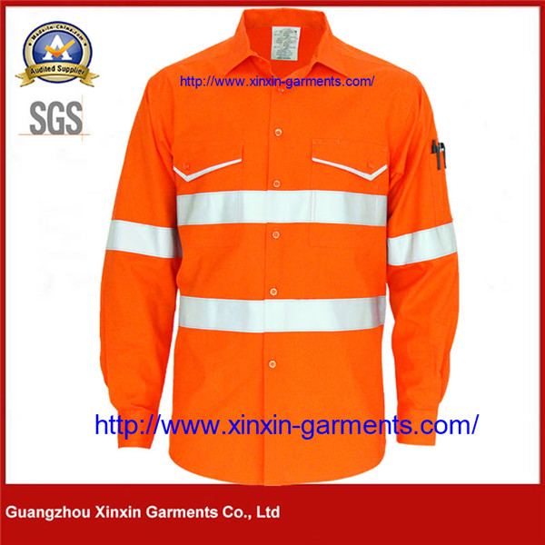 Hi Vis RipStop Cotton Cool Shirt, L/S W2405