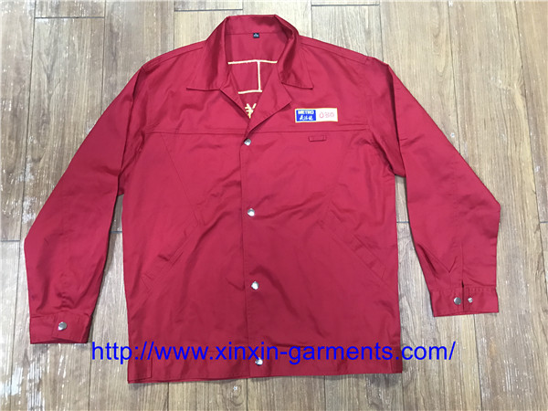 High Quality Custom Long Sleeve Design Work Wear Uniform Work Jacket W2106