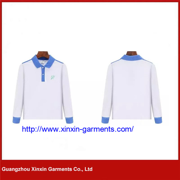 High Quality Wear Resistance Kids School Uniforms Polo (U160)