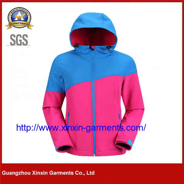 Hooded Jacket Me Clothing 100% polyester outdoor hooded fleece polar Windproof Waterproof (J531)