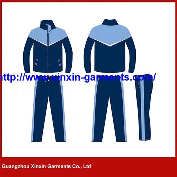 Hot sale plain blank new stylish tracksuits for men T388