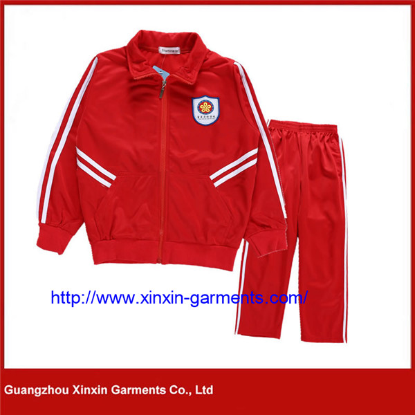 Latest Designs Kids International School Uniforms Sports Suit Primary School Uniform (U135)