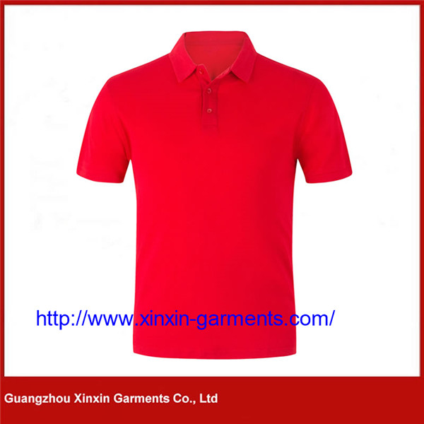 Men's Custom Cotton Polo T-Shirt (P390)