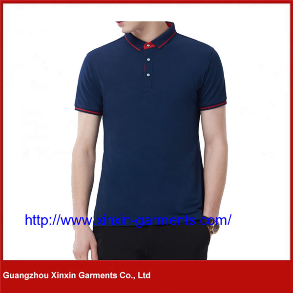 Men's Polo Shirt Factory Cotton Men Polo Shirt (P371)