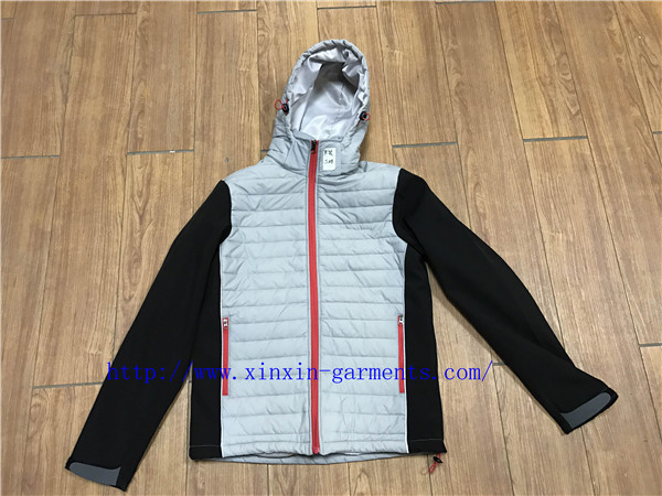 Men's Winter Windbreaker & Waterproof Fashion Hoodie Padded Winter Jacket (J584)
