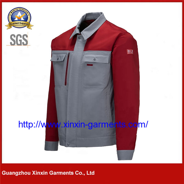 Men′s Contrasted Work Jackets Workwear in 100% Cotton Twill W2153