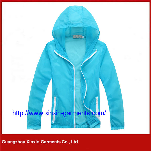 Men's Cycling Skin Coat Jersey Bicycle Windproof Sport Jacket Rain Coat Custom Running Jacket (J435)