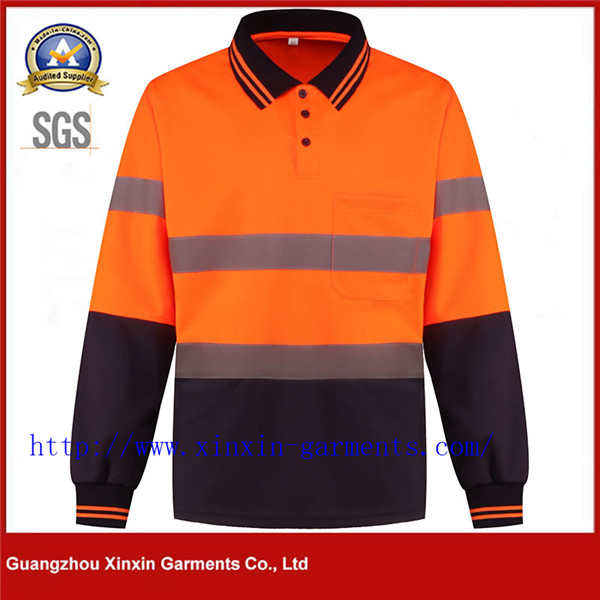 Men's Women's Working Clothes Custom school Company Solid Working POLO Uniform W977