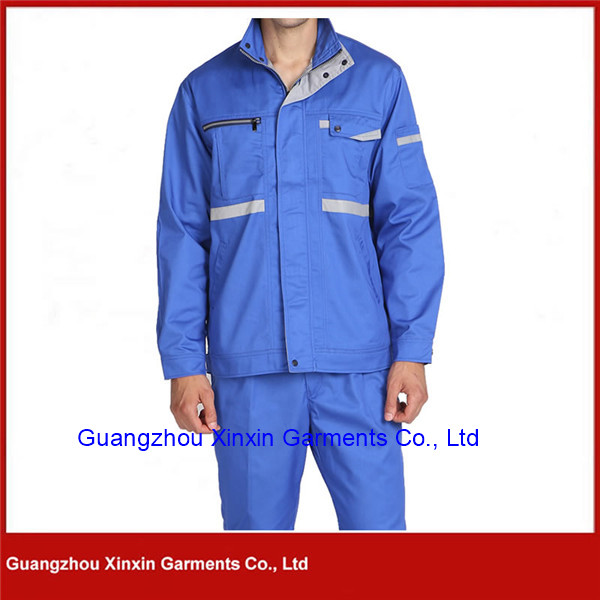 Men's Workwear Work Clothes Long Sleeve Factory Uniform Repairman Protective Safety Clothing W477