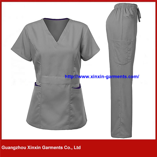 Mill Factory Clean Room Worker Doctor Nurse Men′s Lady′s Scrubs Uniform Workwear H119